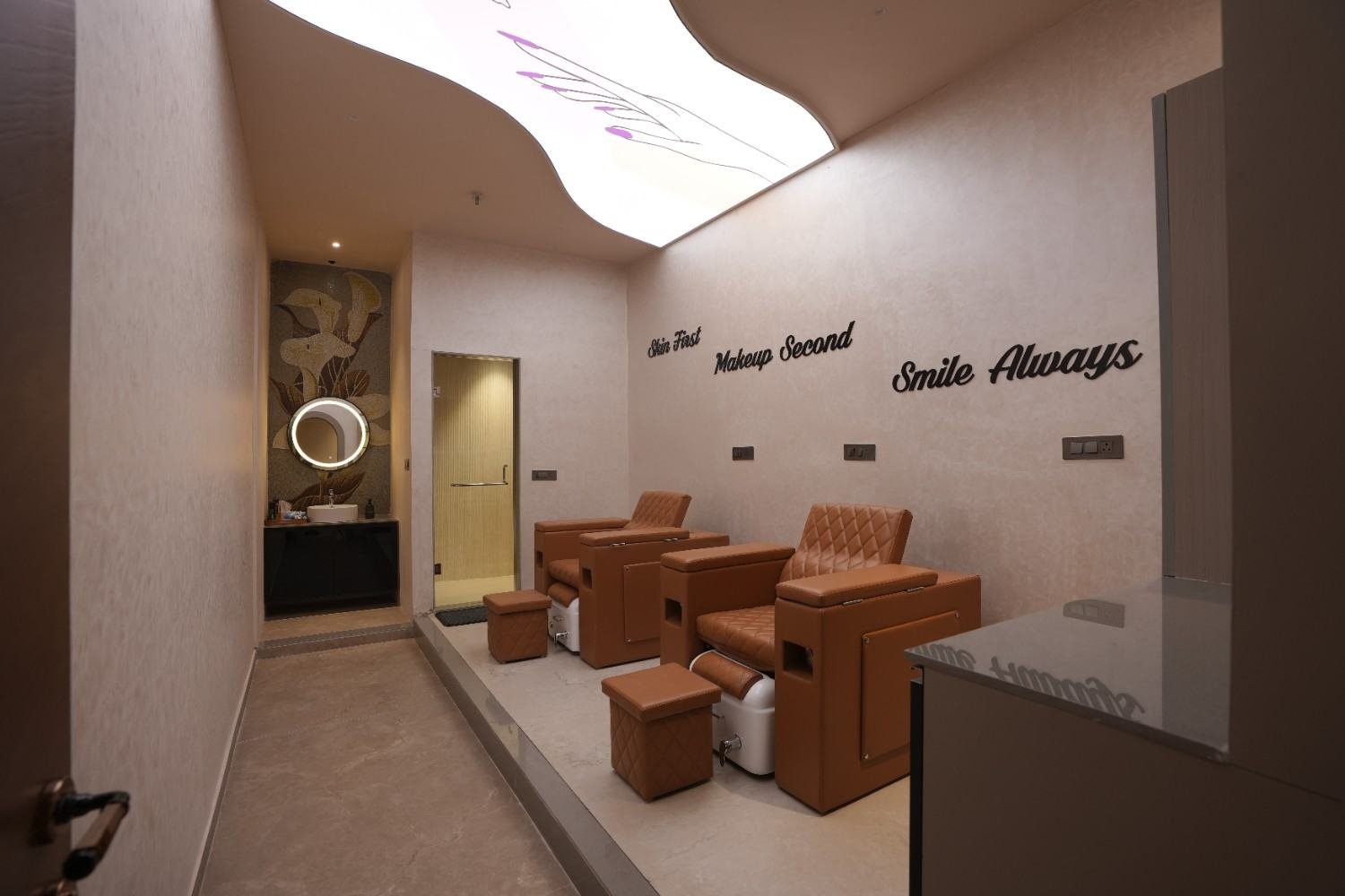 Organic facial treatment at The Bliss